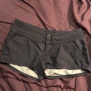 Celebrity pink jeans size 7 grey and white shorts